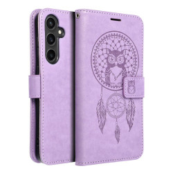 Viedtālruņa atveramais maciņš Samsung Galaxy S23 FE Mezzo Book Dreamcatcher Purple