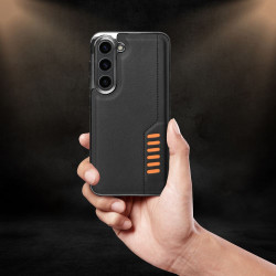 Viedtālruņa aizmugurējais vāciņš Samsung Galaxy S23 FE Milano case Black