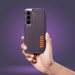 Viedtālruņa aizmugurējais vāciņš Samsung Galaxy S23 FE Milano case Dark Violet