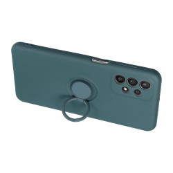 Viedtālruņa aizmugurējais vāciņš Samsung Galaxy A05S Silicone Ring Green