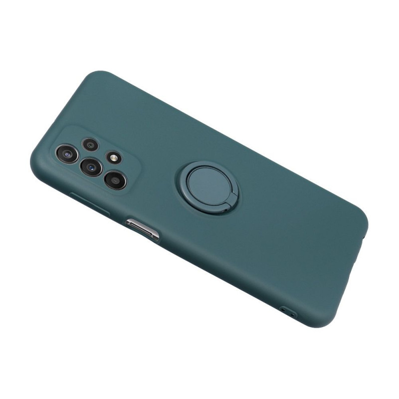 Viedtālruņa aizmugurējais vāciņš Samsung Galaxy A05S Silicone Ring Green