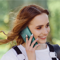 Viedtālruņa aizmugurējais vāciņš Samsung Galaxy A05S Silicone Ring Green
