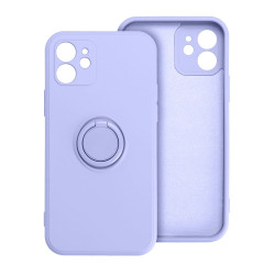 Viedtālruņa aizmugurējais vāciņš Xiaomi Redmi Note 11 5G / 11S 5G Silicone Ring Violet