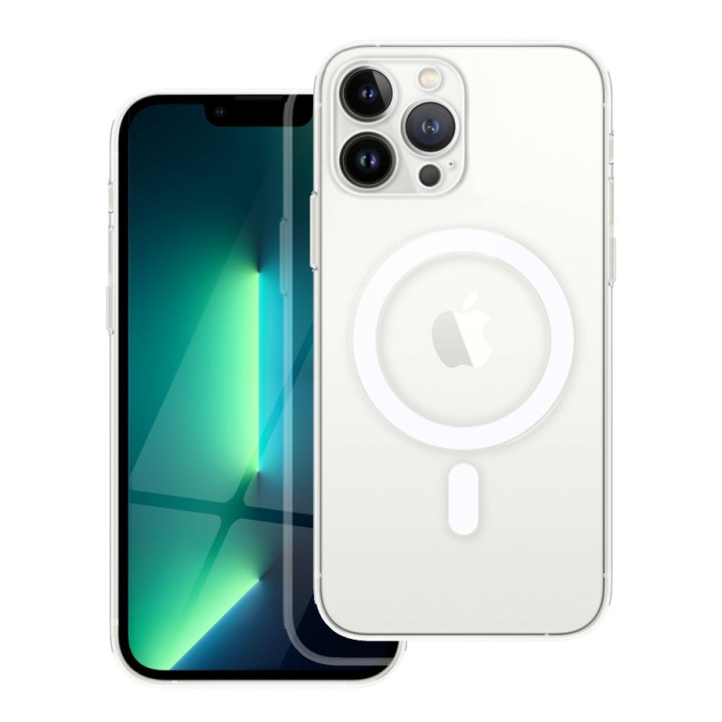 Viedtālruņa aizmugurējais vāciņš Apple iPhone 13 Pro Max Magsafe Camera protectiom Transparent