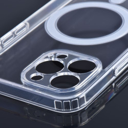 Viedtālruņa aizmugurējais vāciņš Apple iPhone 13 Pro Max Magsafe Camera protectiom Transparent