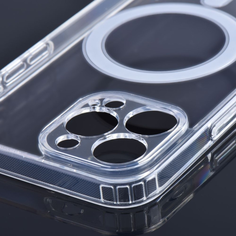 Viedtālruņa aizmugurējais vāciņš Apple iPhone 13 Pro Max Magsafe Camera protectiom Transparent