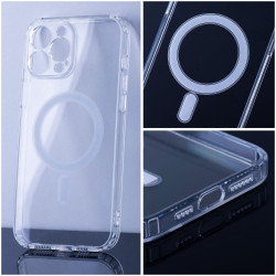 Viedtālruņa aizmugurējais vāciņš Apple iPhone 13 Pro Max Magsafe Camera protectiom Transparent