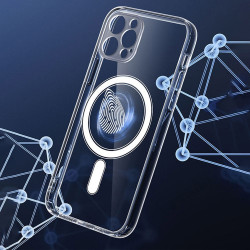Viedtālruņa aizmugurējais vāciņš Apple iPhone 13 Pro Max Magsafe Camera protectiom Transparent