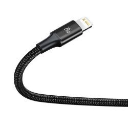 Universal 3in1 Cable USB-C, MicroUSB, Lightning up to 20W|ibest.lt