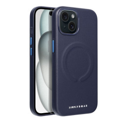Viedtālruņa aizmugurējais vāciņš Apple Iphone 15 Zila