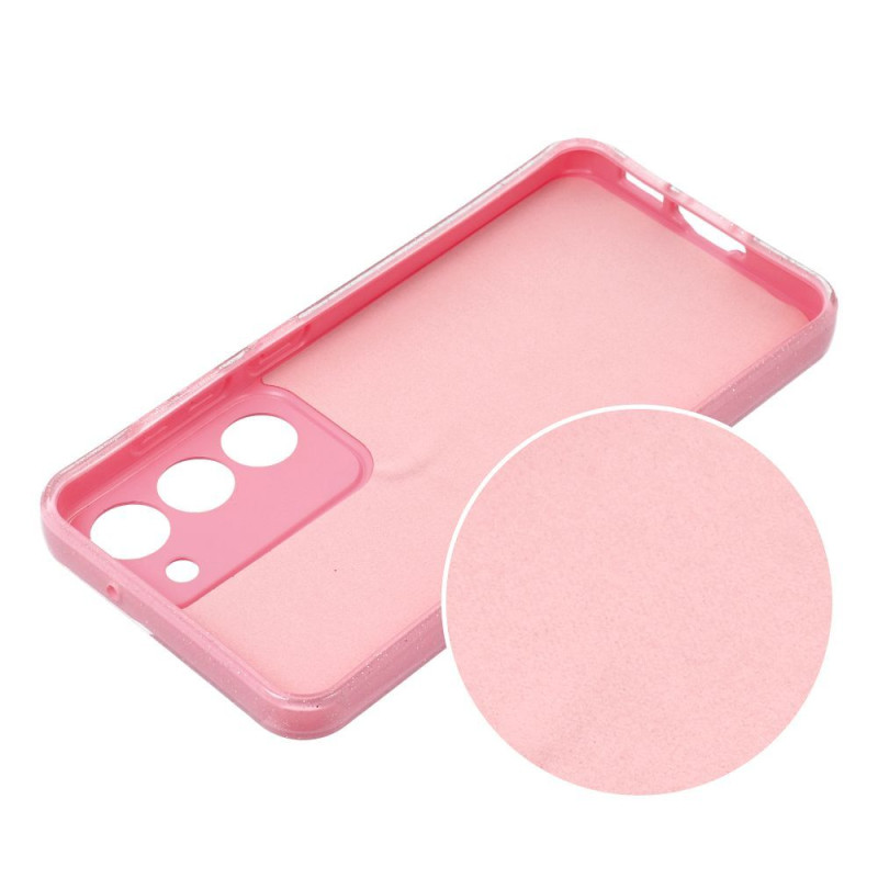 Viedtālruņa aizmugurējais vāciņš Samsung Galaxy A15 5G Clear Case Pink