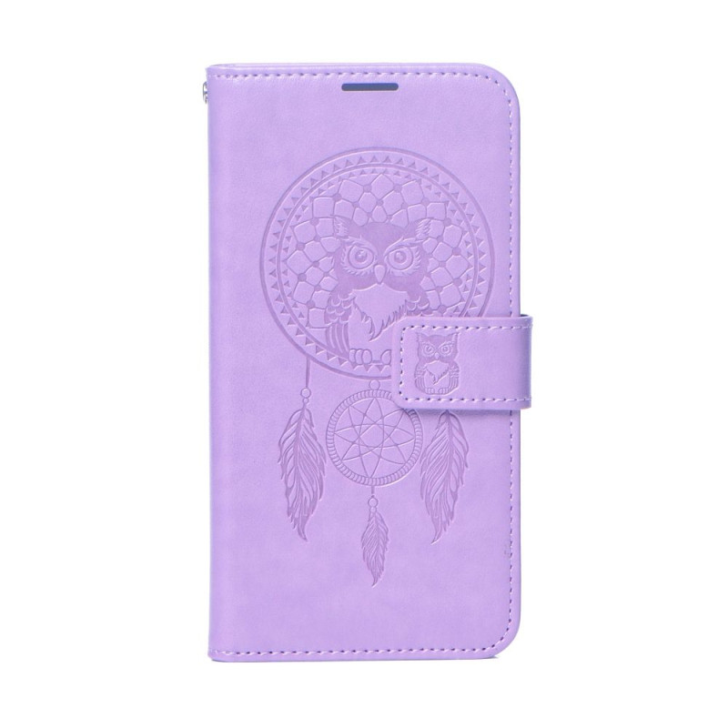 Viedtālruņa atveramais maciņš Samsung Galaxy S23 Mezzo Book Dreamcatcher Purple