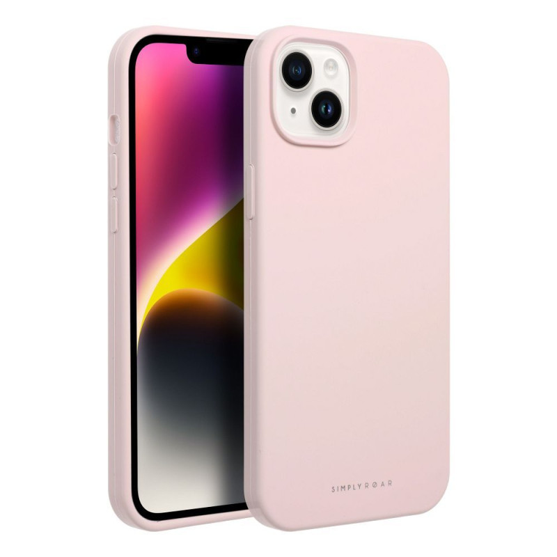 Viedtālruņa aizmugurējais vāciņš Apple iPhone 14 iPhone 14 Pink