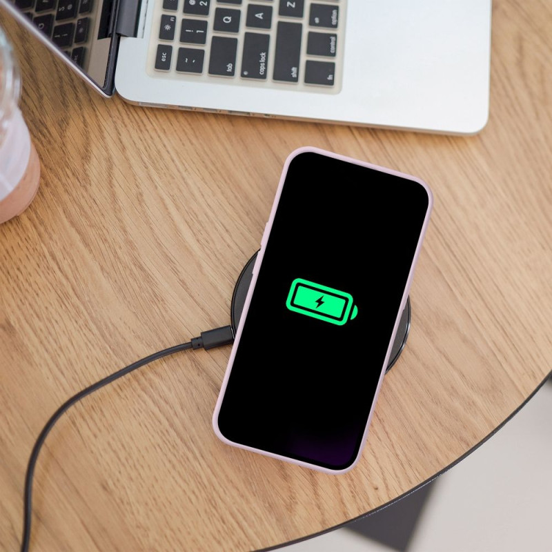 Viedtālruņa aizmugurējais vāciņš Apple Iphone 15 Plus Rozā