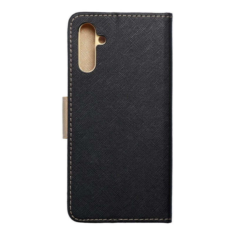 Viedtālruņa atveramais maciņš Huawei Galaxy A13 5G Fancy Book Black, Gold