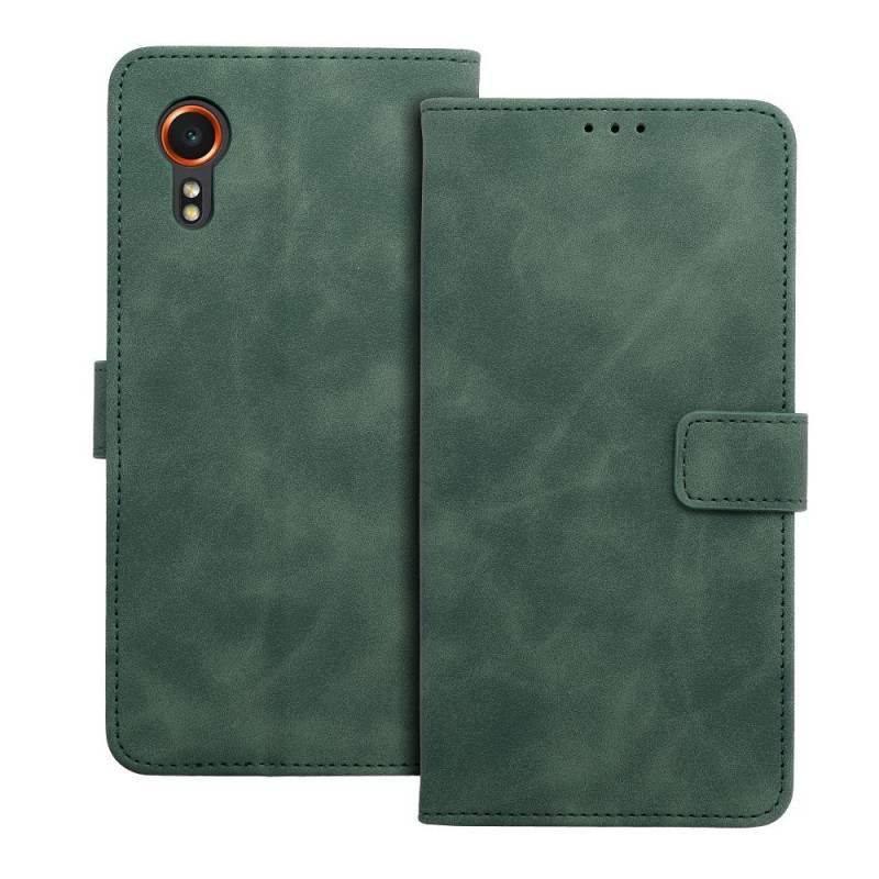 Viedtālruņa atveramais maciņš Samsung Galaxy Xcover 7 Tender Green