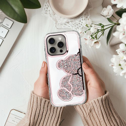 Viedtālruņa aizmugurējais vāciņš Apple iPhone 16 Pro Max iPhone 16 Pro Max Rozā