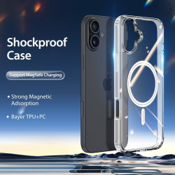 Viedtālruņa aizmugurējais vāciņš Apple Iphone 16 iPhone 16 Caurspīdīga