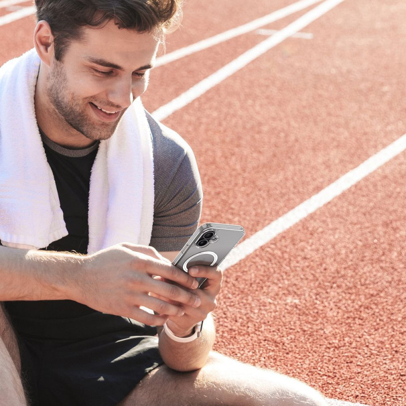 Viedtālruņa aizmugurējais vāciņš Apple Iphone 16 iPhone 16 Caurspīdīga