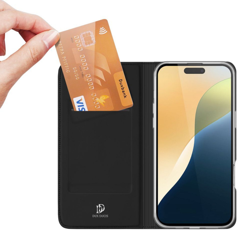 Viedtālruņa aizmugurējais vāciņš Apple Iphone 16 iPhone 16 Melna