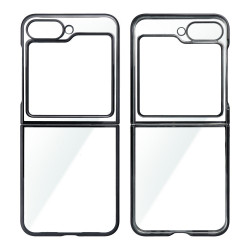 Viedtālruņa aizmugurējais vāciņš Samsung Galaxy Flip 6 Melna