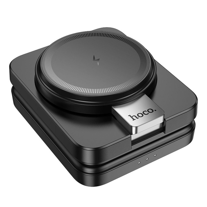 Universal Wireless charger 3in1 15W CQ11 Melns