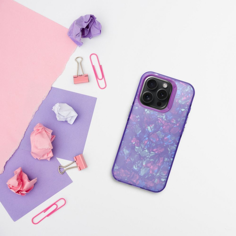 Viedtālruņa aizmugurējais vāciņš Apple Iphone 16 iPhone 16 Violeta