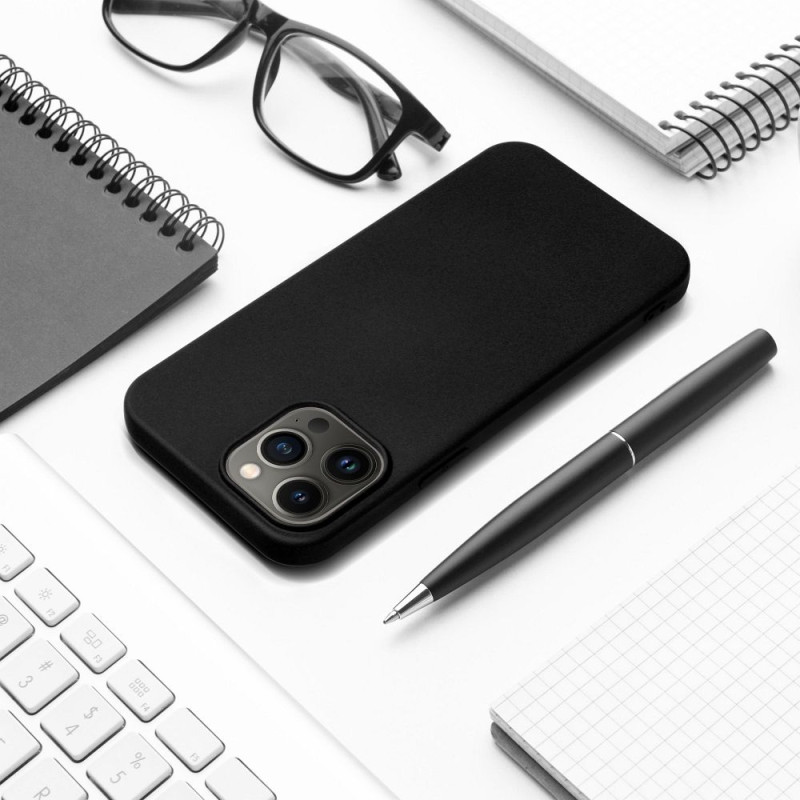 Viedtālruņa aizmugurējais vāciņš Apple iPhone 16 Pro iPhone 16 Pro Melna