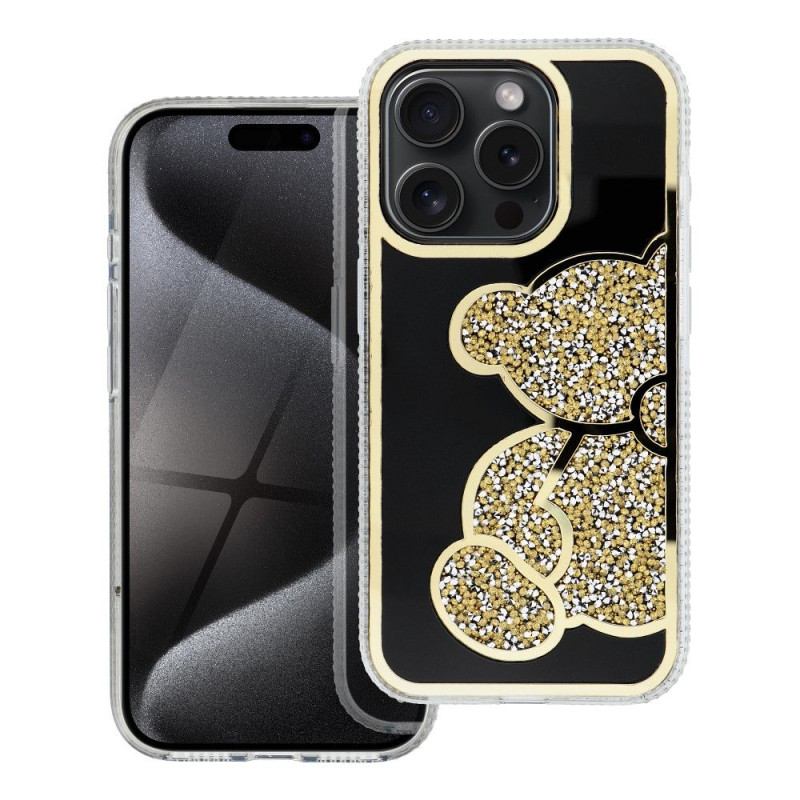 Viedtālruņa aizmugurējais vāciņš Apple iPhone 16 Pro iPhone 16 Pro Zelta