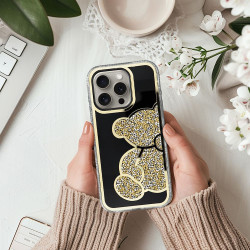 Viedtālruņa aizmugurējais vāciņš Apple iPhone 16 Pro iPhone 16 Pro Zelta