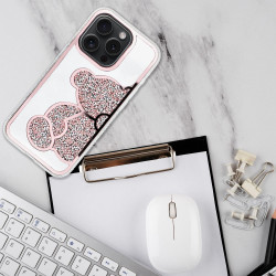 Viedtālruņa aizmugurējais vāciņš Apple Iphone 16 iPhone 16 Rozā