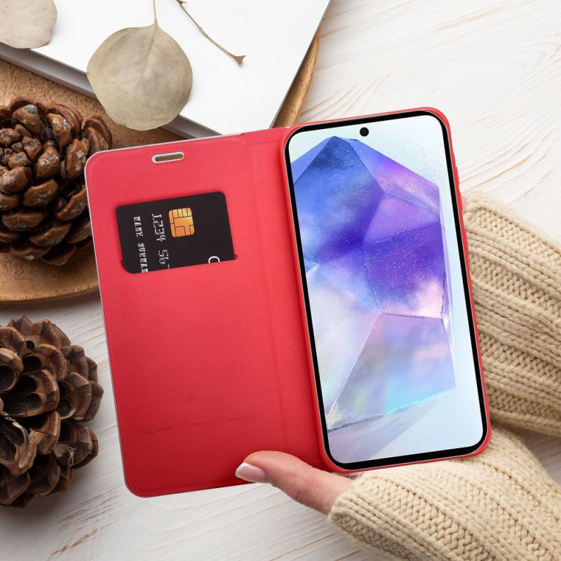 Samsung Galaxy A51 Luna Book Carbon Red