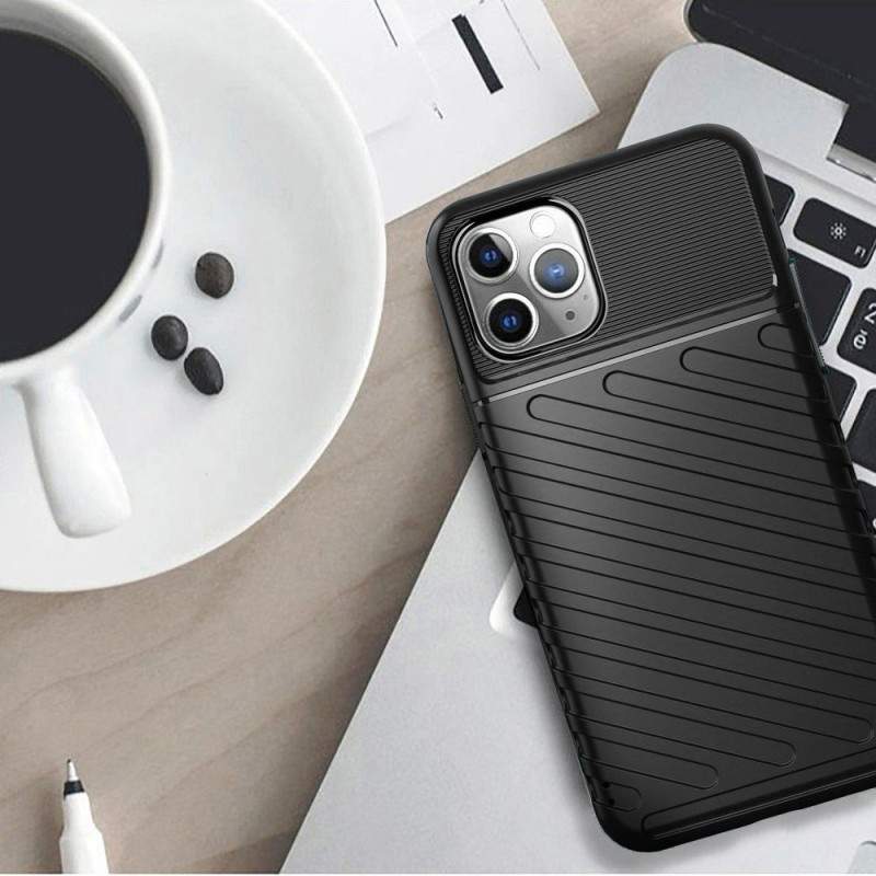 Viedtālruņa aizmugurējais vāciņš Apple Iphone 16 iPhone 16 Melna