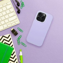 Viedtālruņa aizmugurējais vāciņš Apple Iphone 16 Candy case Purple