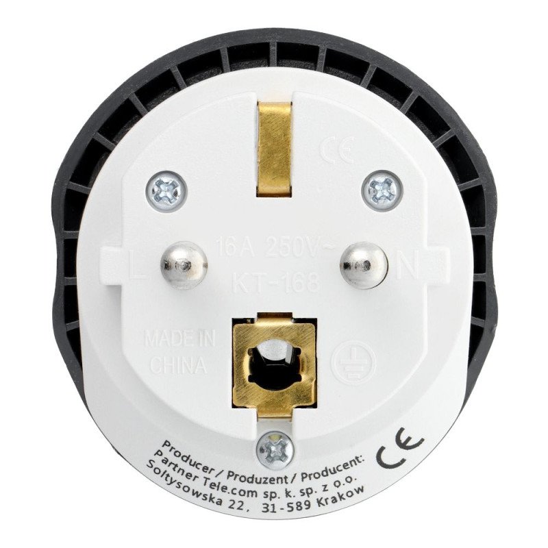 Universal travel adapter GO TO Europe (Type E) Balts