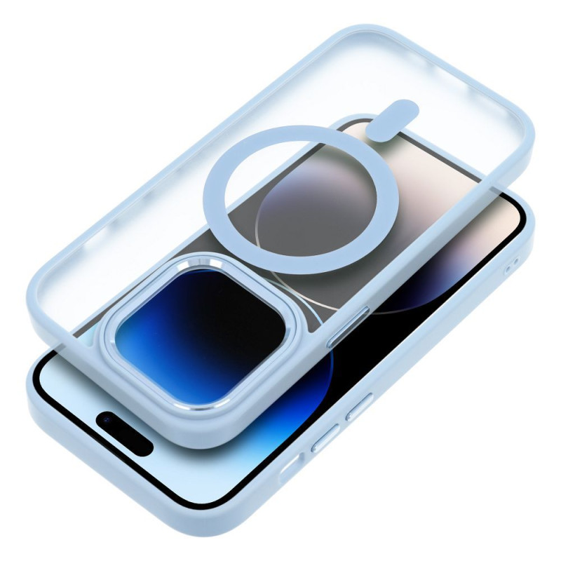 Viedtālruņa aizmugurējais vāciņš Apple iPhone 16 Pro Max Matte Mag Cover Blue