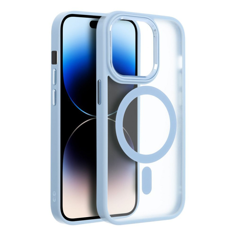 Viedtālruņa aizmugurējais vāciņš Apple iPhone 16 Pro Max Matte Mag Cover Blue