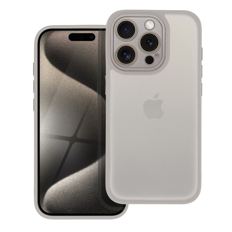 Viedtālruņa aizmugurējais vāciņš Apple Iphone 16 Plus iPhone 16 Plus Pelēka