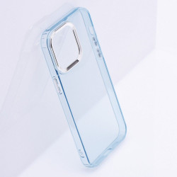 Viedtālruņa aizmugurējais vāciņš Apple Iphone 16 Pearl Light Blue, Transparent