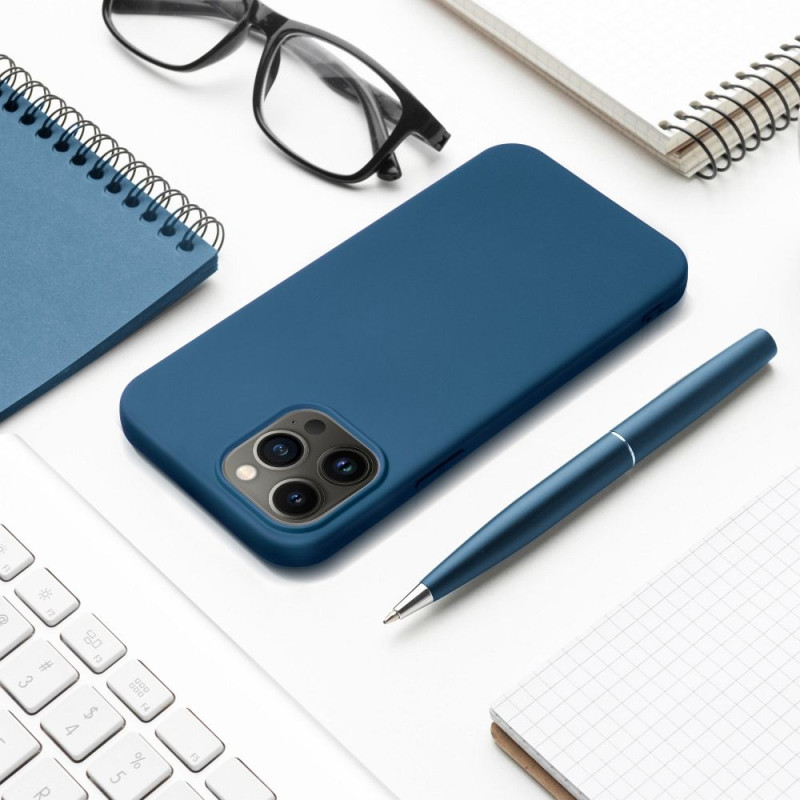 Apple Iphone 16 Silicone case Blue