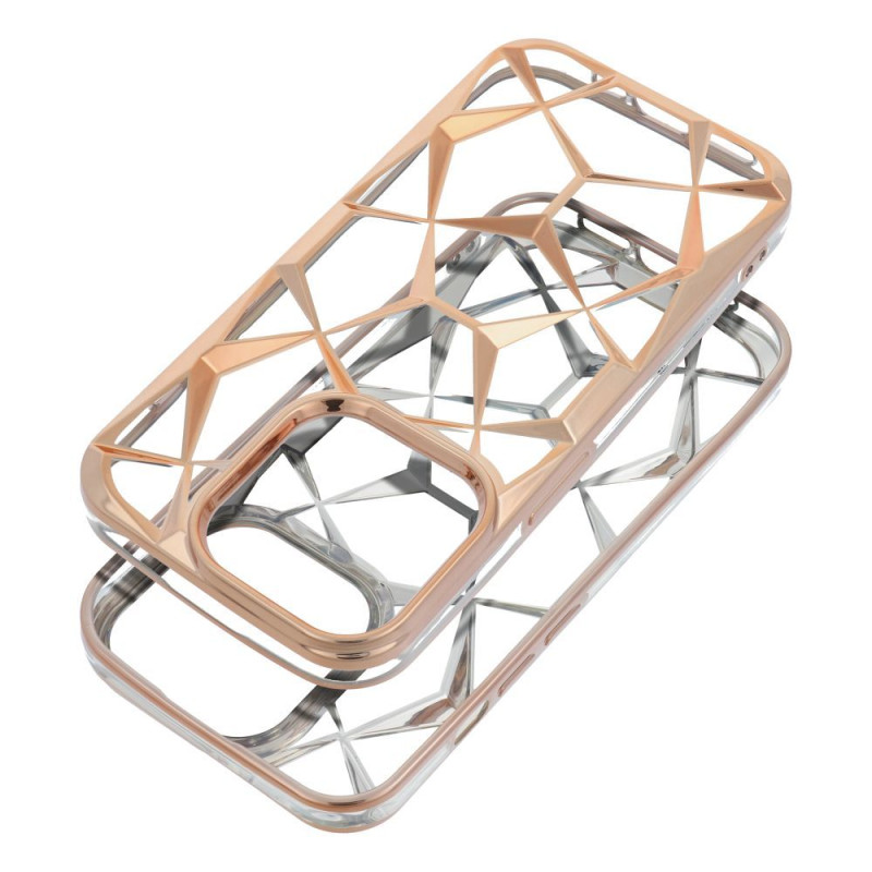 Viedtālruņa aizmugurējais vāciņš Apple iPhone 14 iPhone 14 Zelta