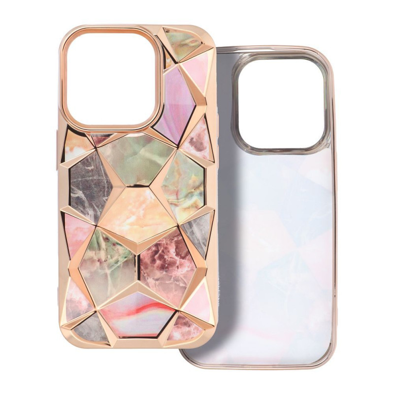 Viedtālruņa aizmugurējais vāciņš Apple iPhone 14 iPhone 14 Zelta