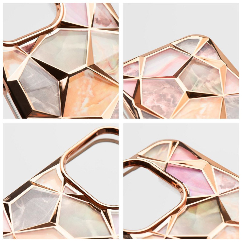 Viedtālruņa aizmugurējais vāciņš Apple iPhone 14 iPhone 14 Zelta