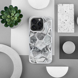 Viedtālruņa aizmugurējais vāciņš Apple iPhone 14 iPhone 14 Sudraba