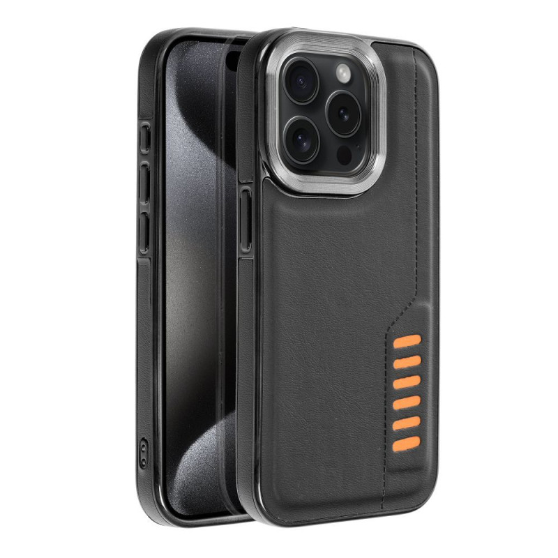 Viedtālruņa aizmugurējais vāciņš Apple Iphone 16 Milano case Black