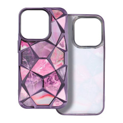 Viedtālruņa aizmugurējais vāciņš Apple iPhone 15 Pro Max iPhone 15 Pro Max Violeta