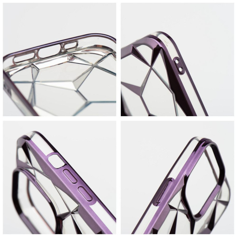 Viedtālruņa aizmugurējais vāciņš Apple iPhone 15 Pro Max iPhone 15 Pro Max Violeta