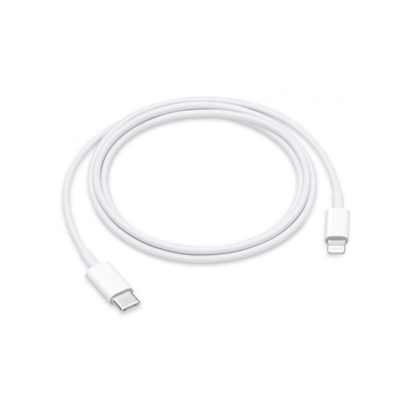 Kabelis USB-C to Lightning Cable 1m White