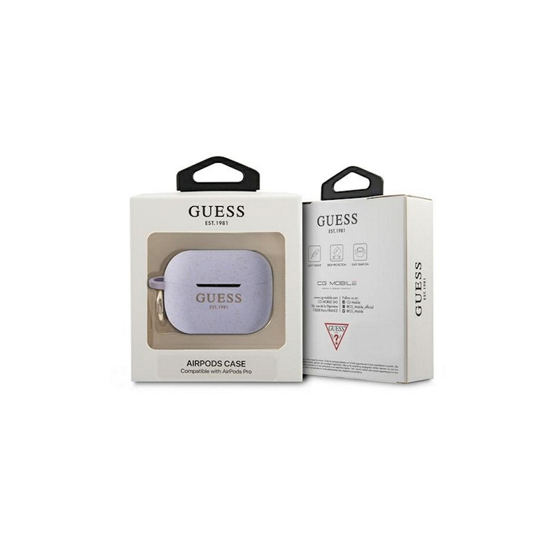 Bezvadu austiņu apvalks Apple GUAPSGGEU Violet