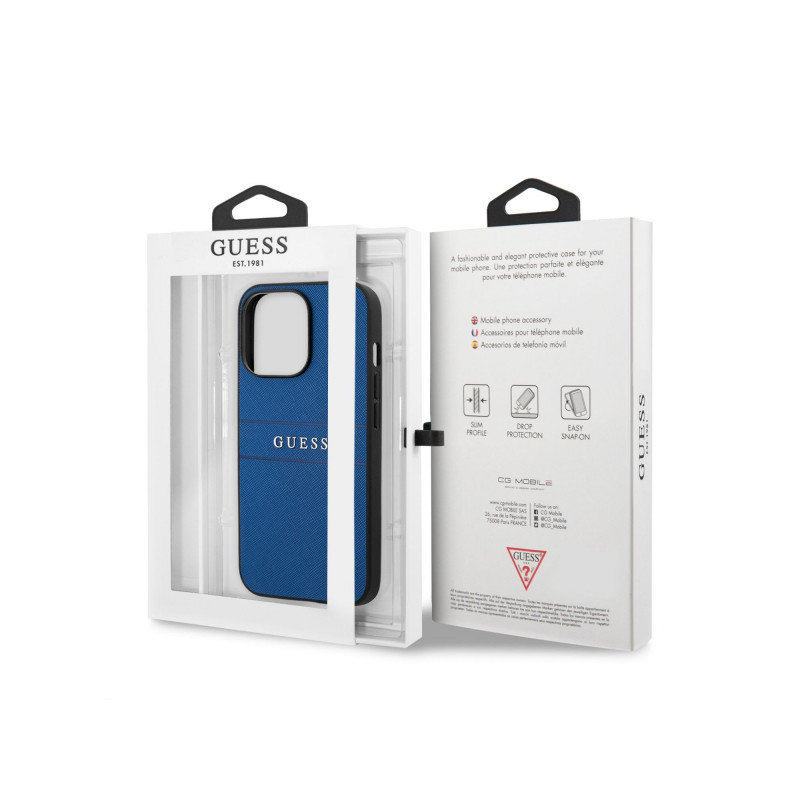 Viedtālruņa aizmugurējais vāciņš Apple iPhone 13 Pro GUHCP13LPSASBBL Blue